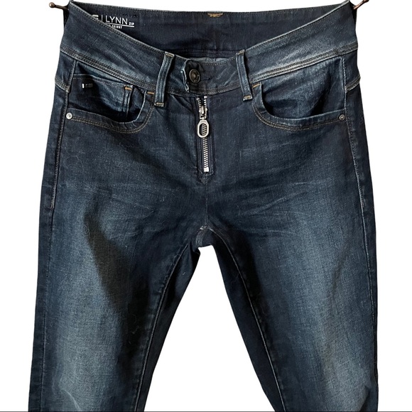 G Star Raw | Lynn zip mid skinny jeans size 26 - Picture 2 of 7